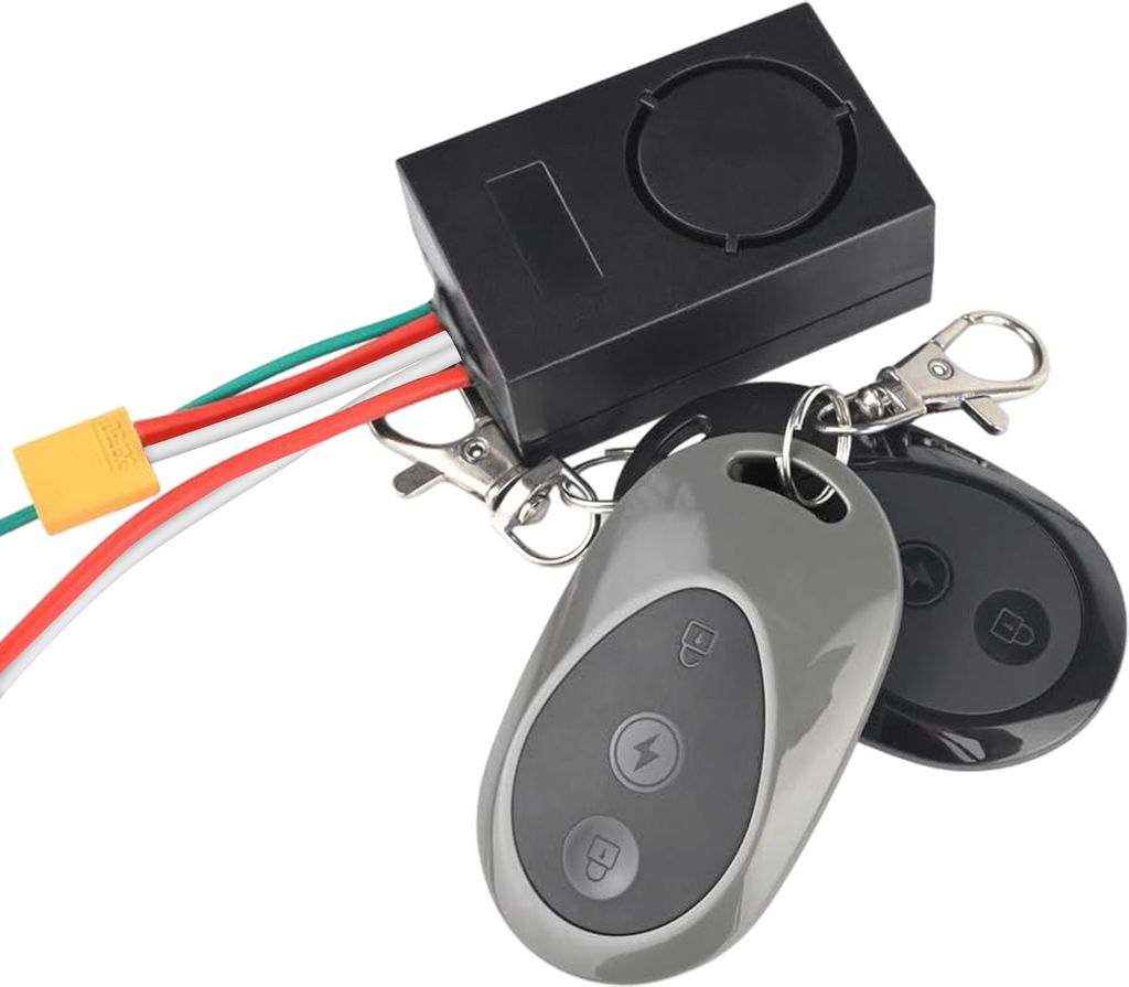 Avizar, Alarm für Xiaomi 1S, Essential, M365, M365 Pro, Mi 3 Diebstahlschutz, Schwarz
