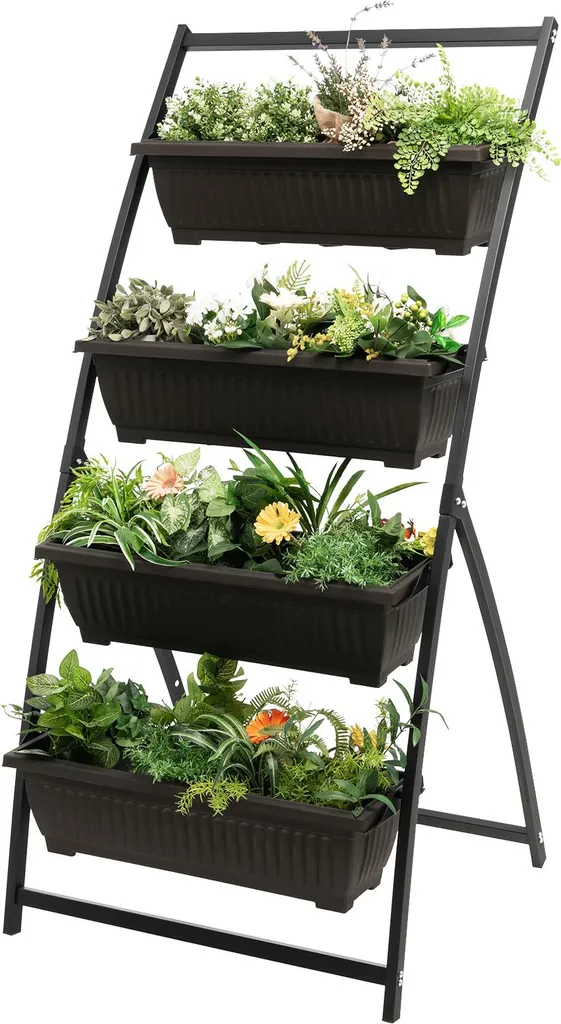 Lit de jardin vertical pour cultiver vos herbes et légumes sur la terrasse