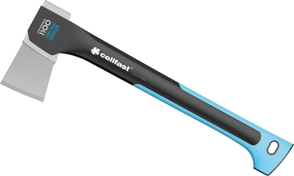 Axt U1100 ERGO mit ergonomischem Design, scharfer Schneide und rutschfestem Griff