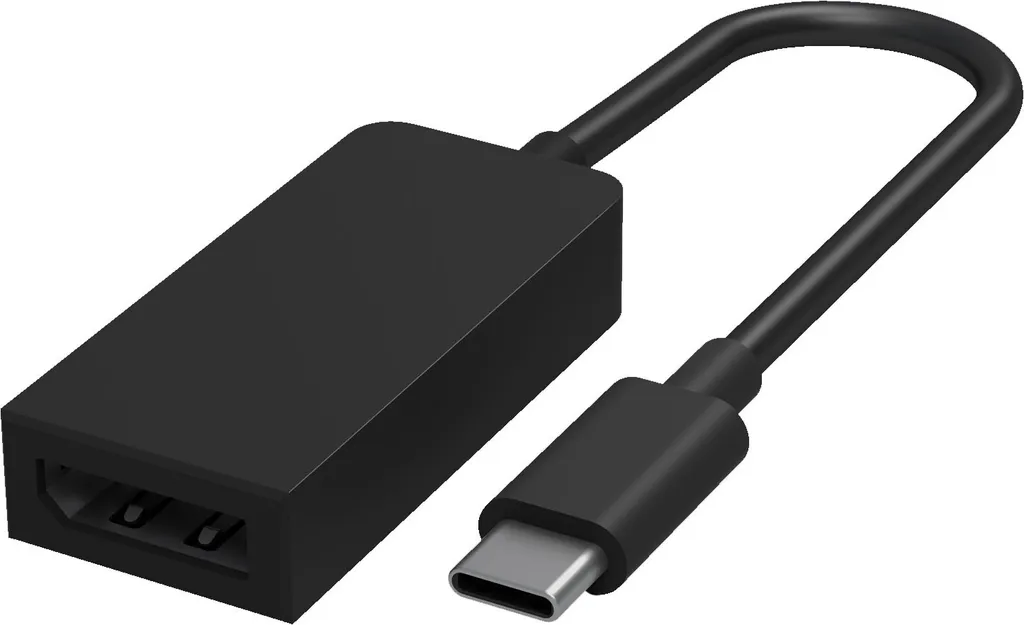 Adaptateur Vidéo USB-C pour Écran DisplayPort Microsoft Surface Noir