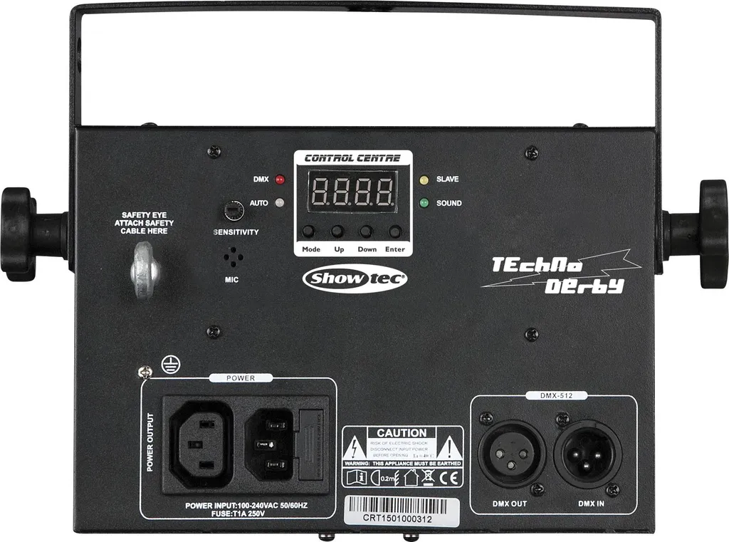 Showtec Techno Derby Effet LED RGBW 2 en 1 avec Flash Stroboscopique - 2