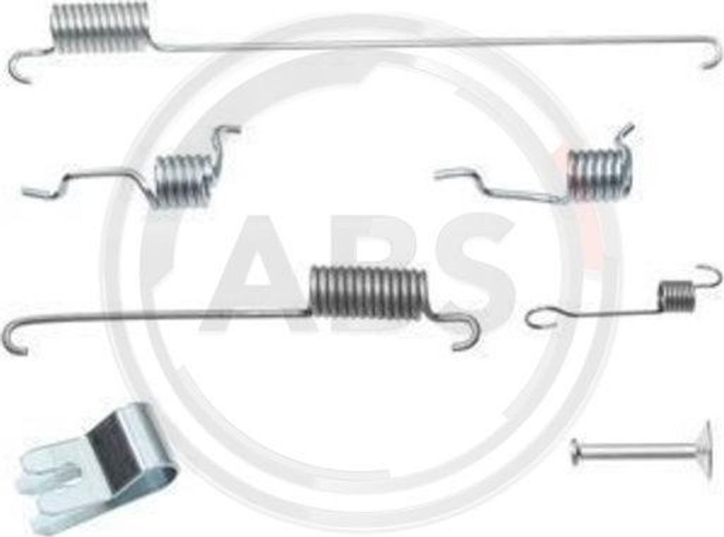 A.B.S. 0829Q Zubehörsatz, Bremsbacken OE 6060829 kompatibel mit Freelander