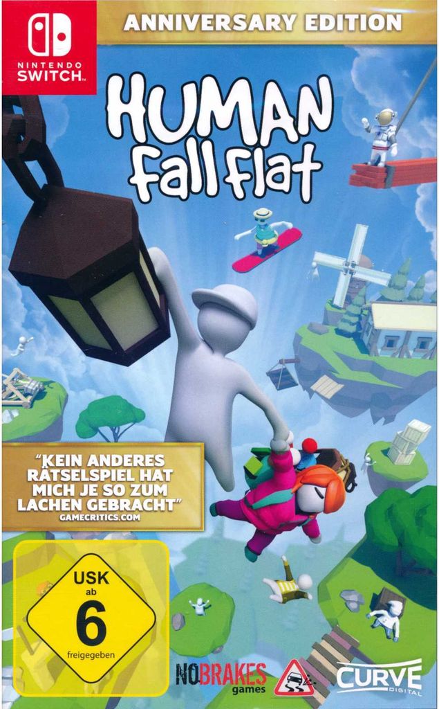 Human: Fall Flat  SWITCH  Anniv. Ed. Produktbild 