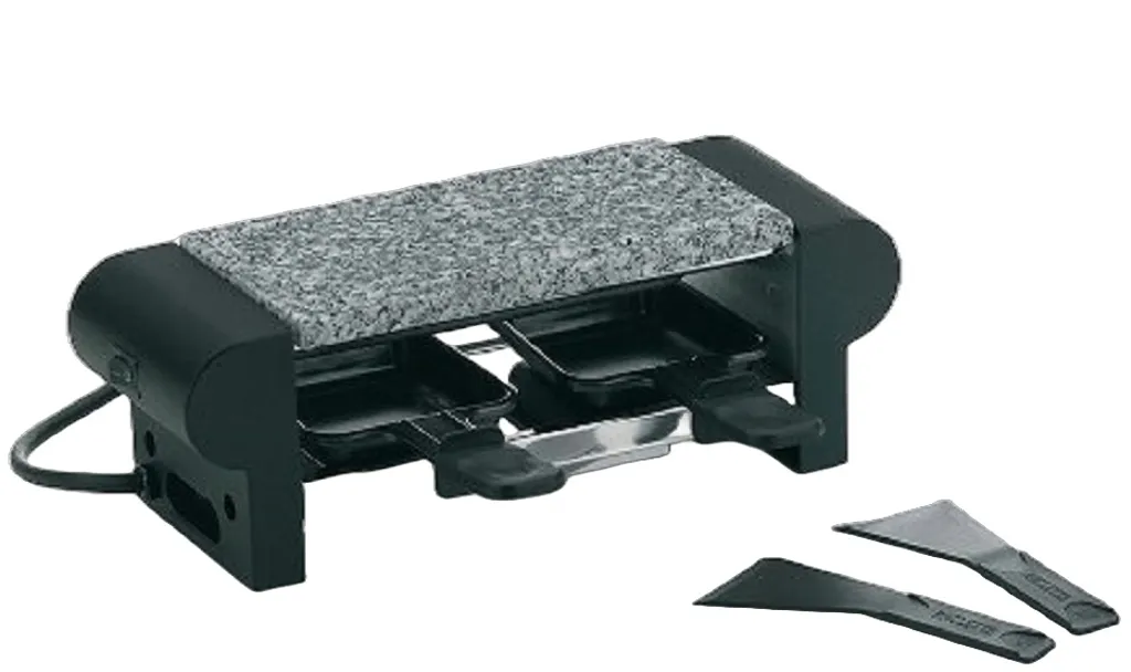 Kela 66493 Mini Raclette per 2 con Pietra Calda Maloja - Cena Gourmet