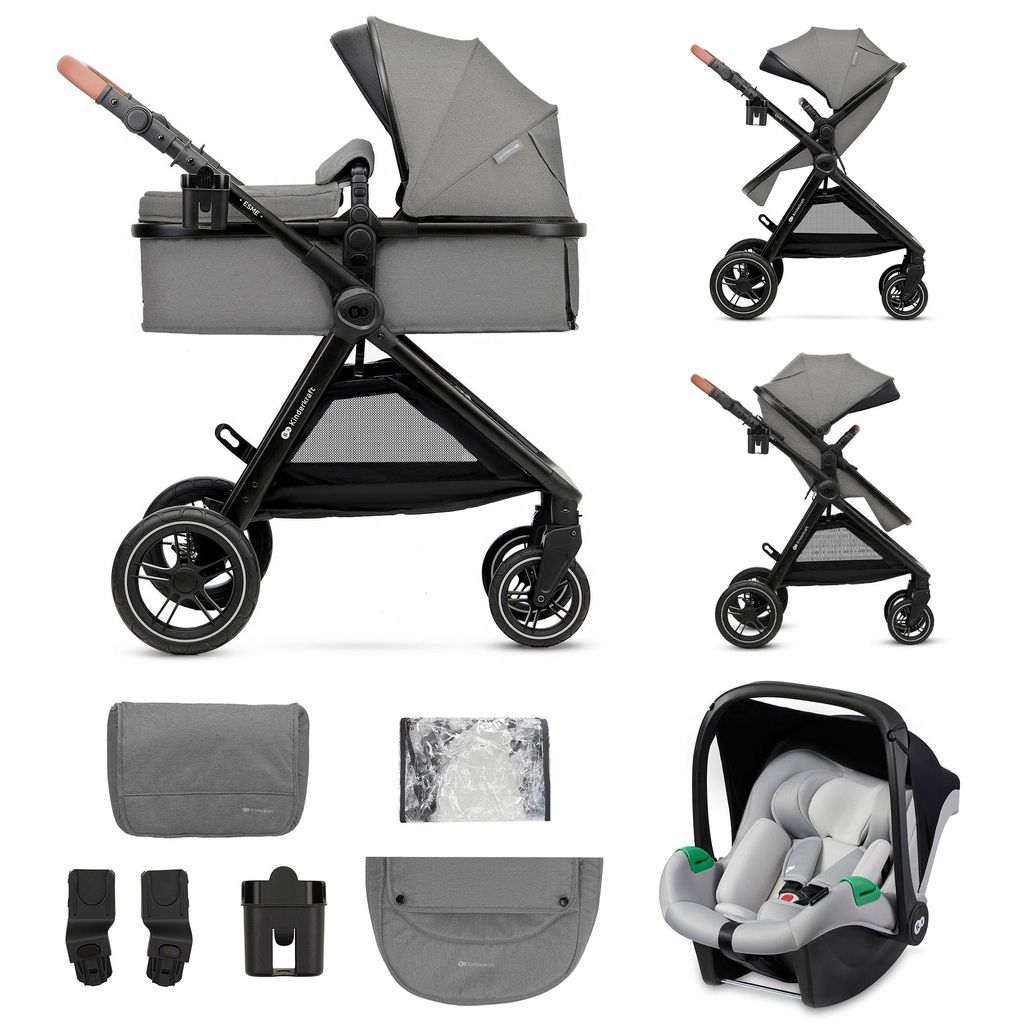 Kinderkraft ESME multifunkčný kočík 2 v 1 do 25 kg s TRAVEL Obrázok produktu 
