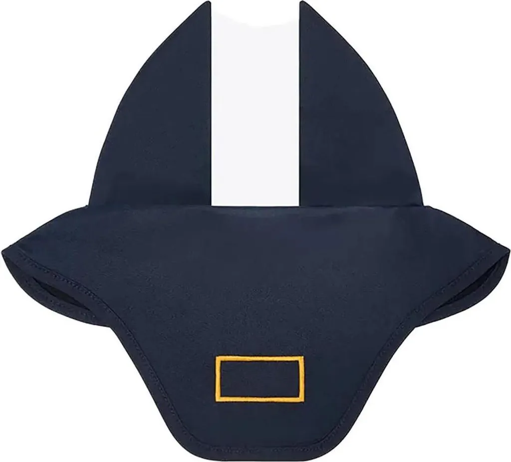 Bonnet anti-mouches Rider's Gene Bleu Full contre l'agitation du cheval