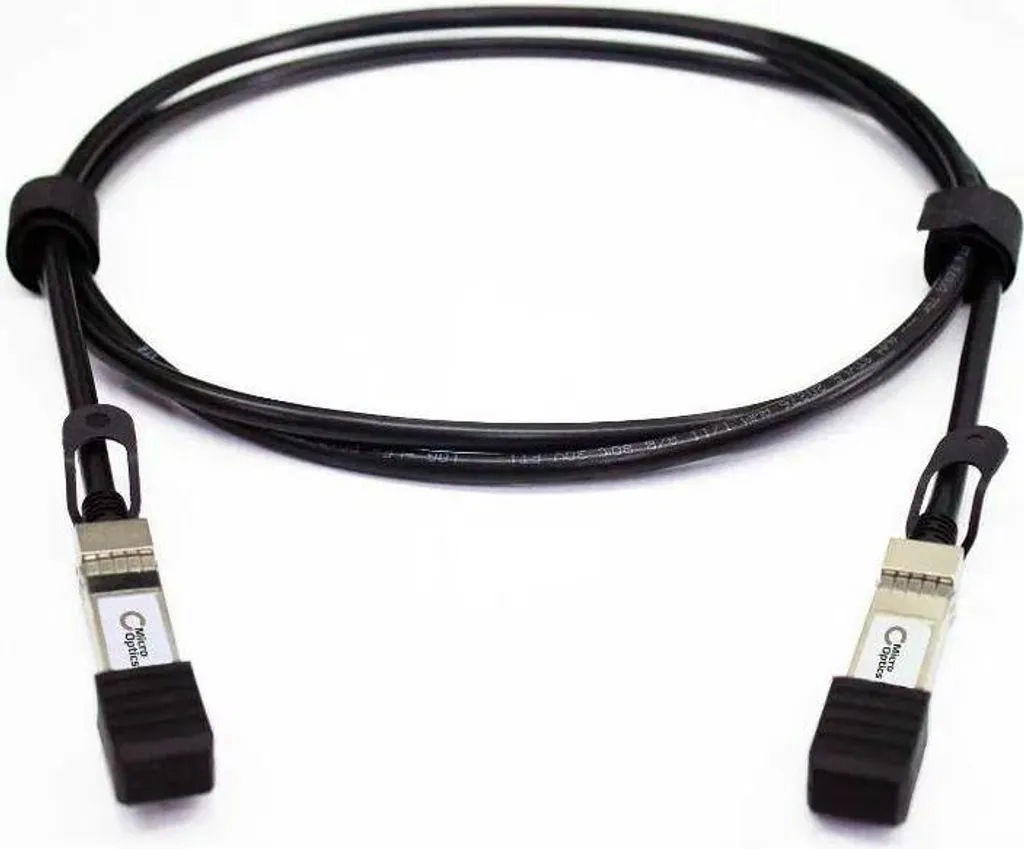 Câble 10G SFP+ DAC InfiniBand Noir 2m Lanview Haute Qualité de Signal
