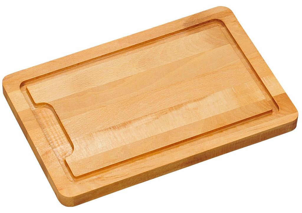 Kesper Schneidebrett Buchenholz, geölt, Rechteckig, Holz, Produktbild 