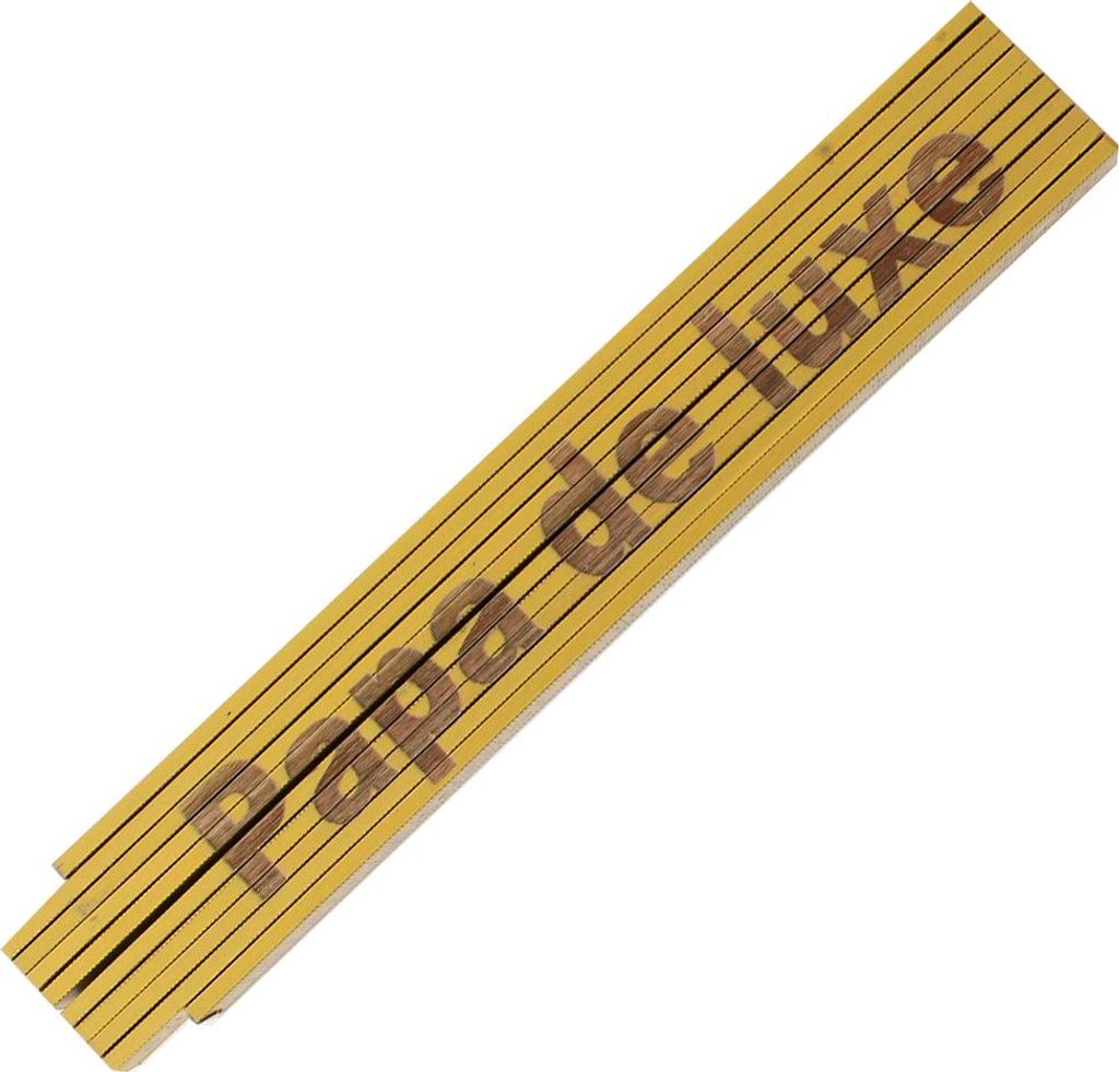 Zollstock Meterstab Papa de luxe,Gold