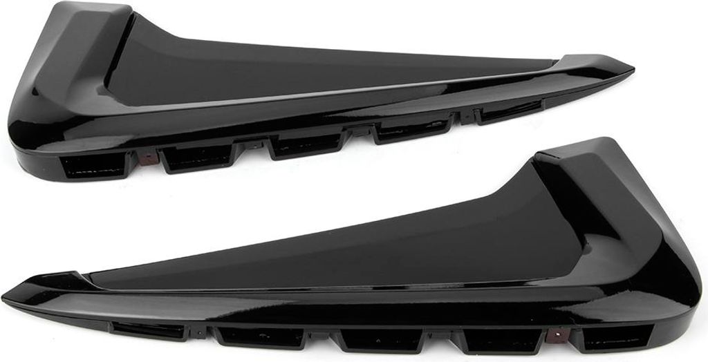 2pcs schwarze Seitenluftabzugsabdeckungsdekoration für X5 F15 2014-2018 geeignet