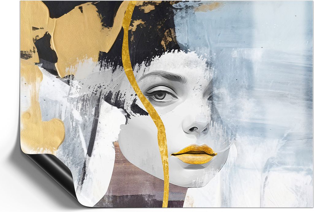 DEQORI Magnetmatte Universal 59x42 cm (A2) 'Fragmentierte Eleganz' Magnetfolie Kalender Planer