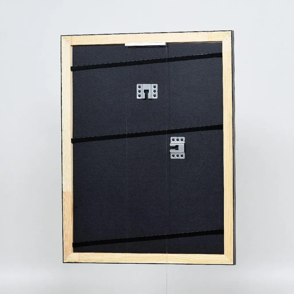 Cornice Argento 10,5x14,8 cm Legno Effect con Vetro Anti-Riflesso - 12