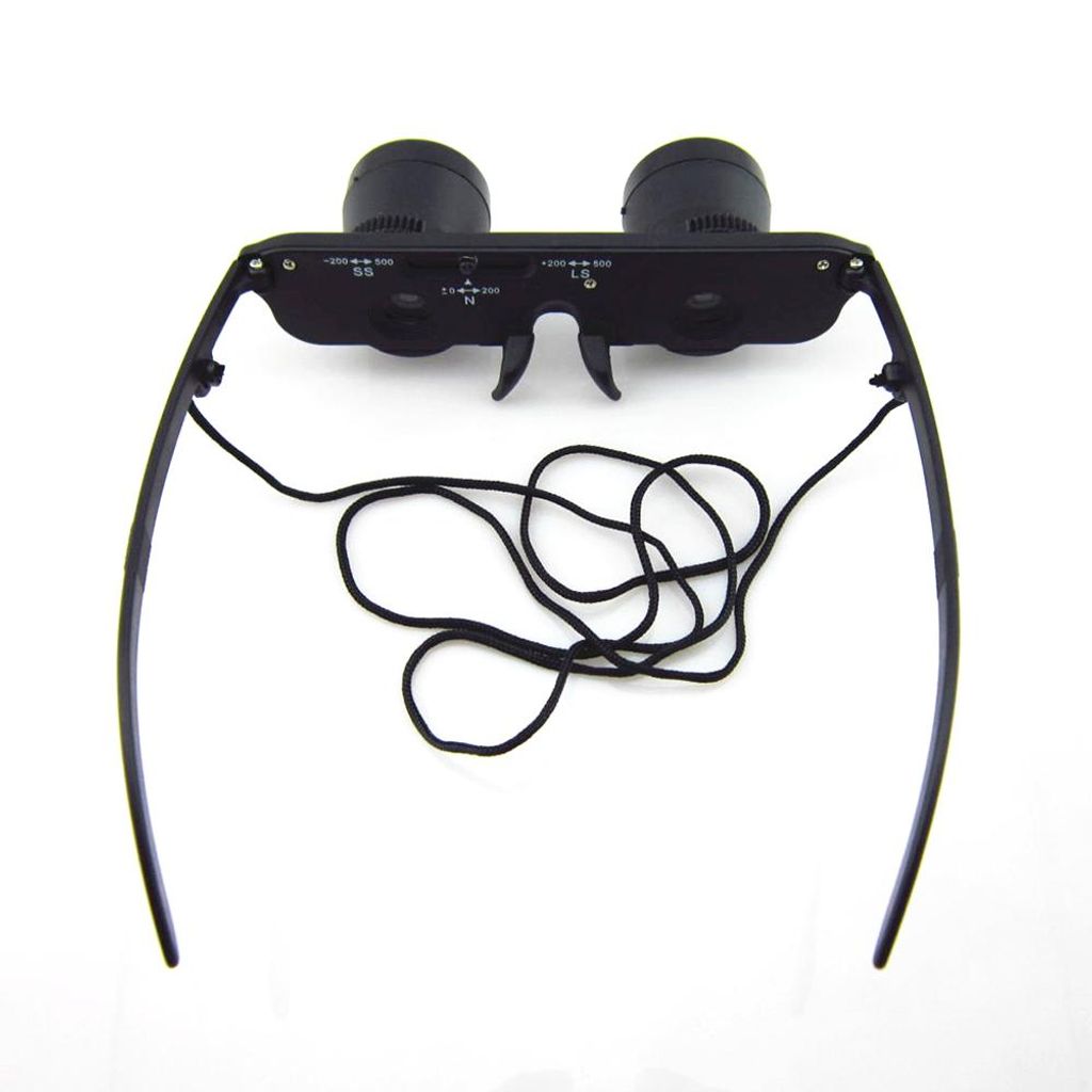 Lunettes 3 en 1, loupe zoomable et jumelles, pour Image du produit 