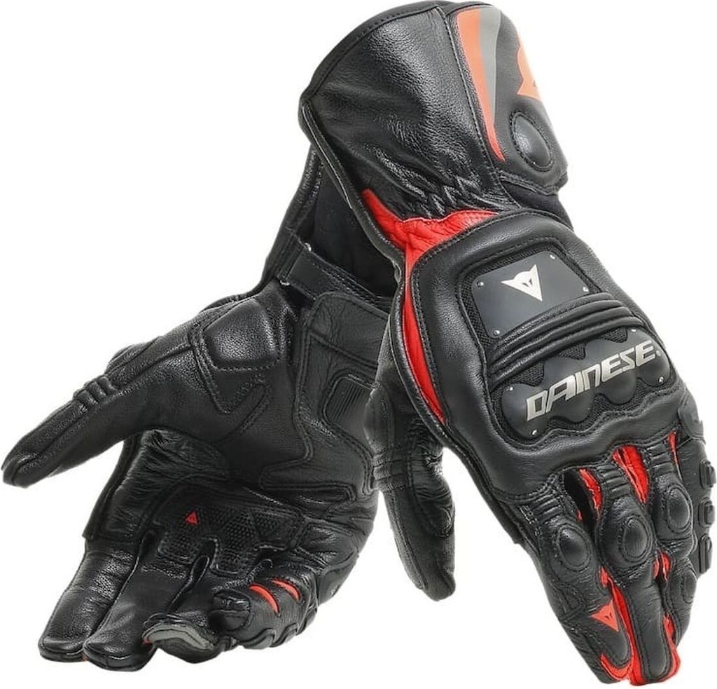 Dainese Steel-Pro Motorradhandschuhe, schwarz/rot, 3XL Produktbild 