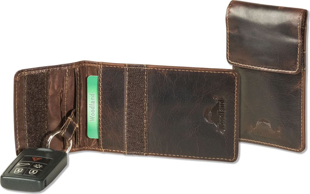 Brašna na klíče od auta Woodland® KEYLESS-GO s blokátorem Obrázek produktu 