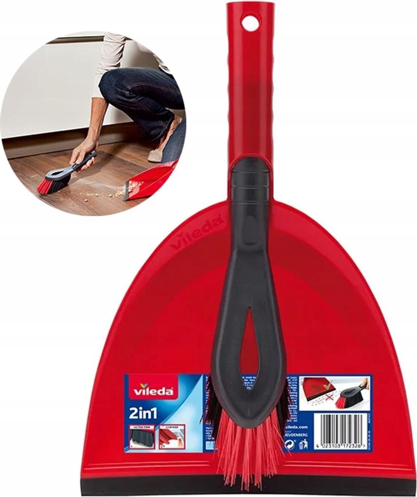 Szufelka ze zmiotką Vileda 2w1 Zdjęcie produktu 