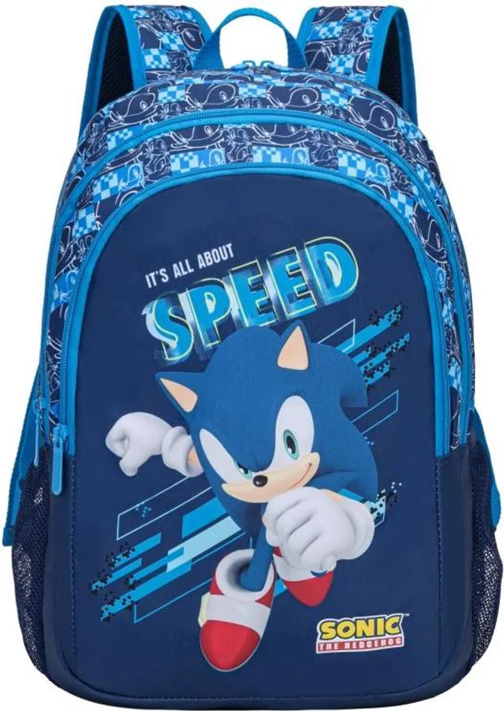Zaino Scuola Sonic Speed per Elementari - Ergonomico e Resistente - Shop Online