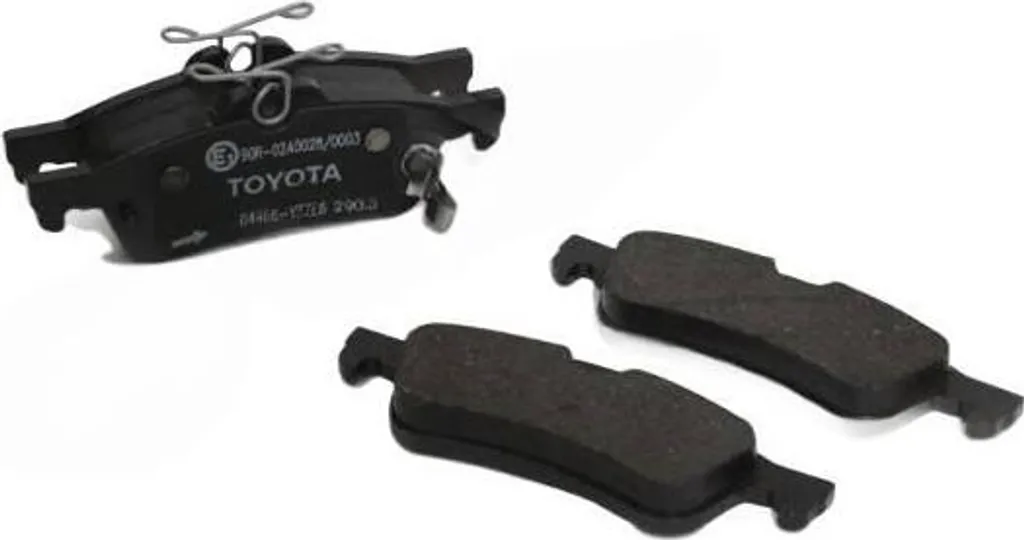 Plaquettes de frein arrière Toyota Yaris 04466-YZZE6 OE haute performance