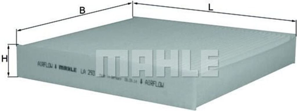 Innenraumfilter KNECHT LA 293 Produktbild 