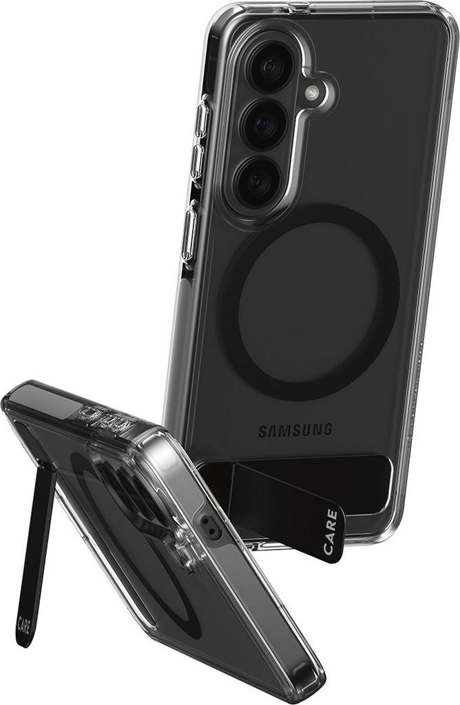 PanzerGlass CARE™ by ® Kickstand Case Transparent m. Qi Produktbild 