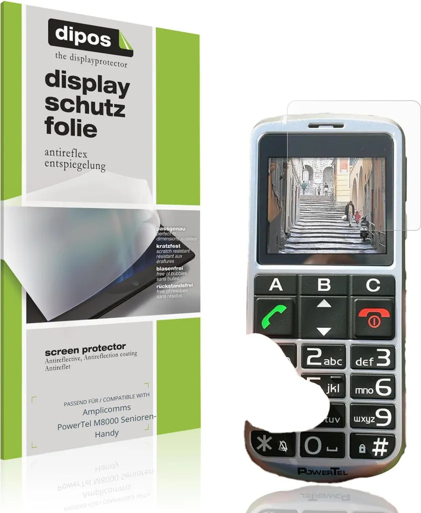 Offerta 4x Pellicola Protettiva Amplicomms PowerTel M8000 dipos Prezzo
