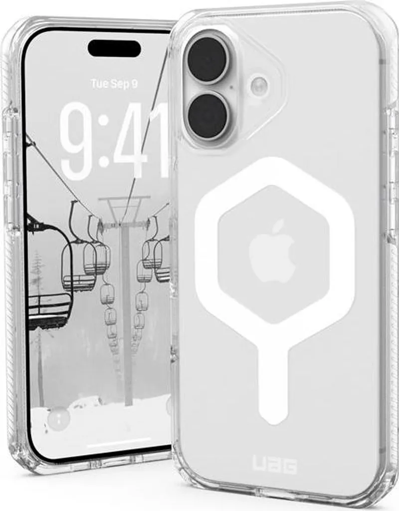 Custodia iPhone 17 UAG Plyo MagSafe - Trasparente Bianco Shockproof