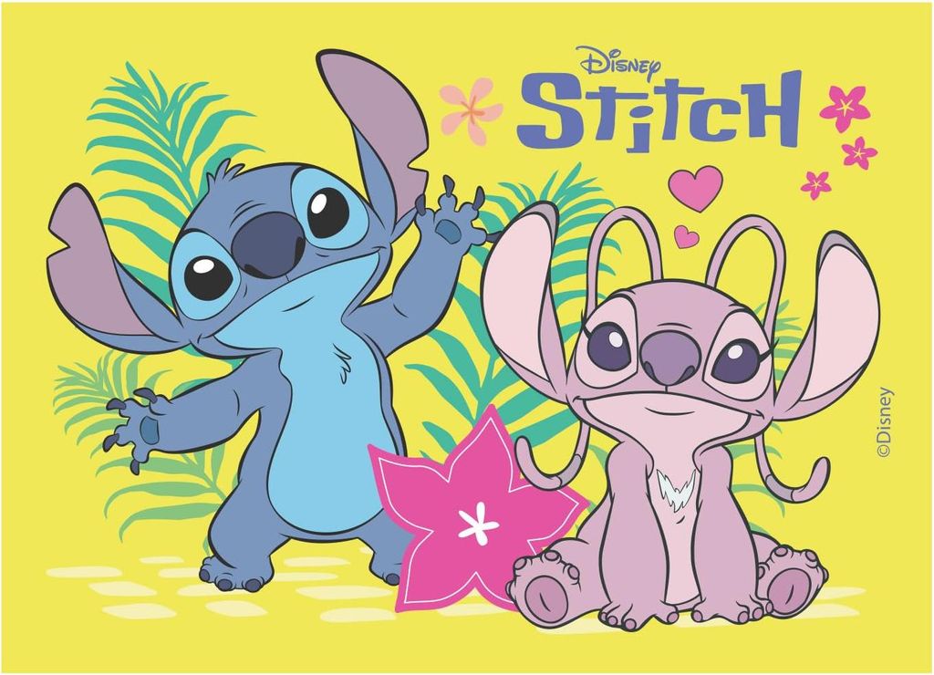 dekora - Stitch Essbare Oblate - Kinderkuchen Dekoration - Produktbild 