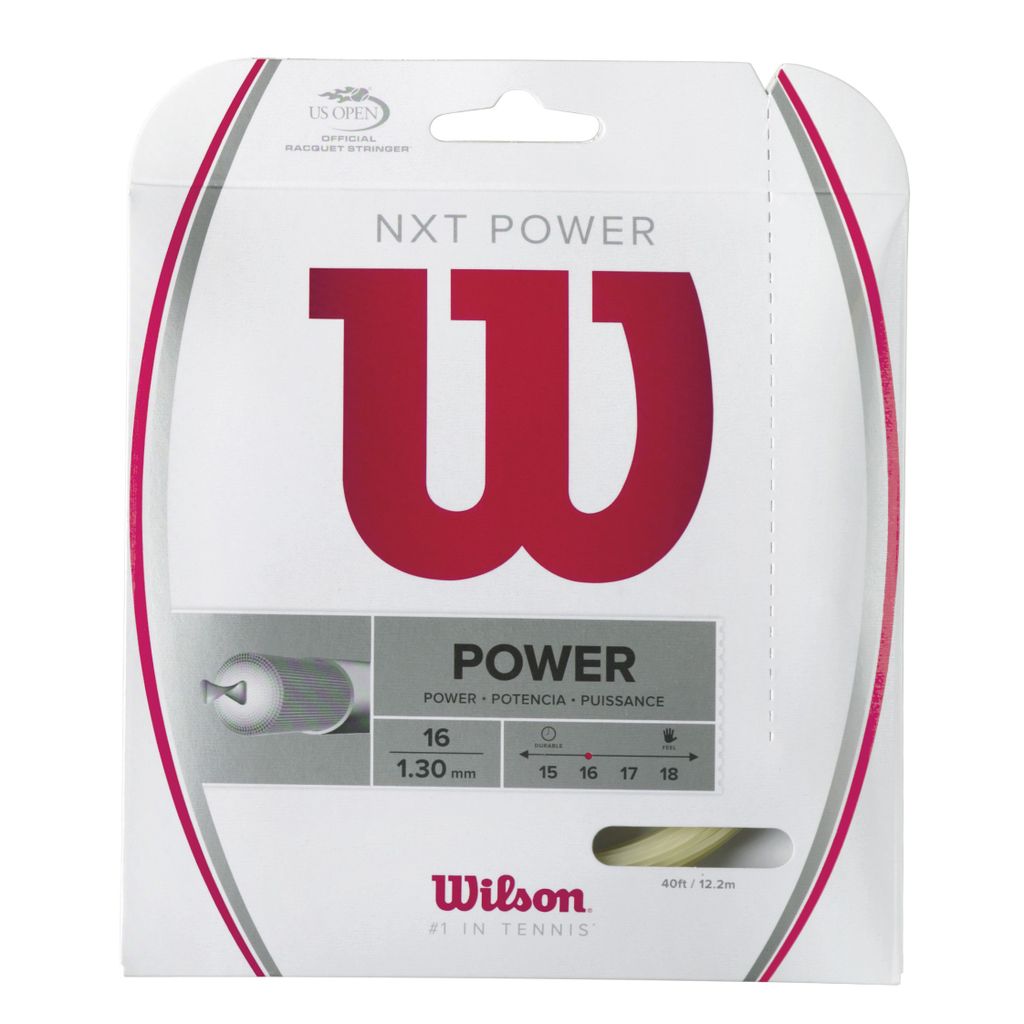 Wilson Tennissaite NXT Power 12,2m natur, 75260198500011