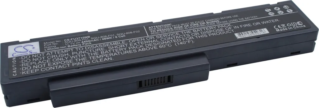 Batterie Techtek Fujitsu Amilo Li3710 Li3910 Pi3560 S26393-E 4400mAh