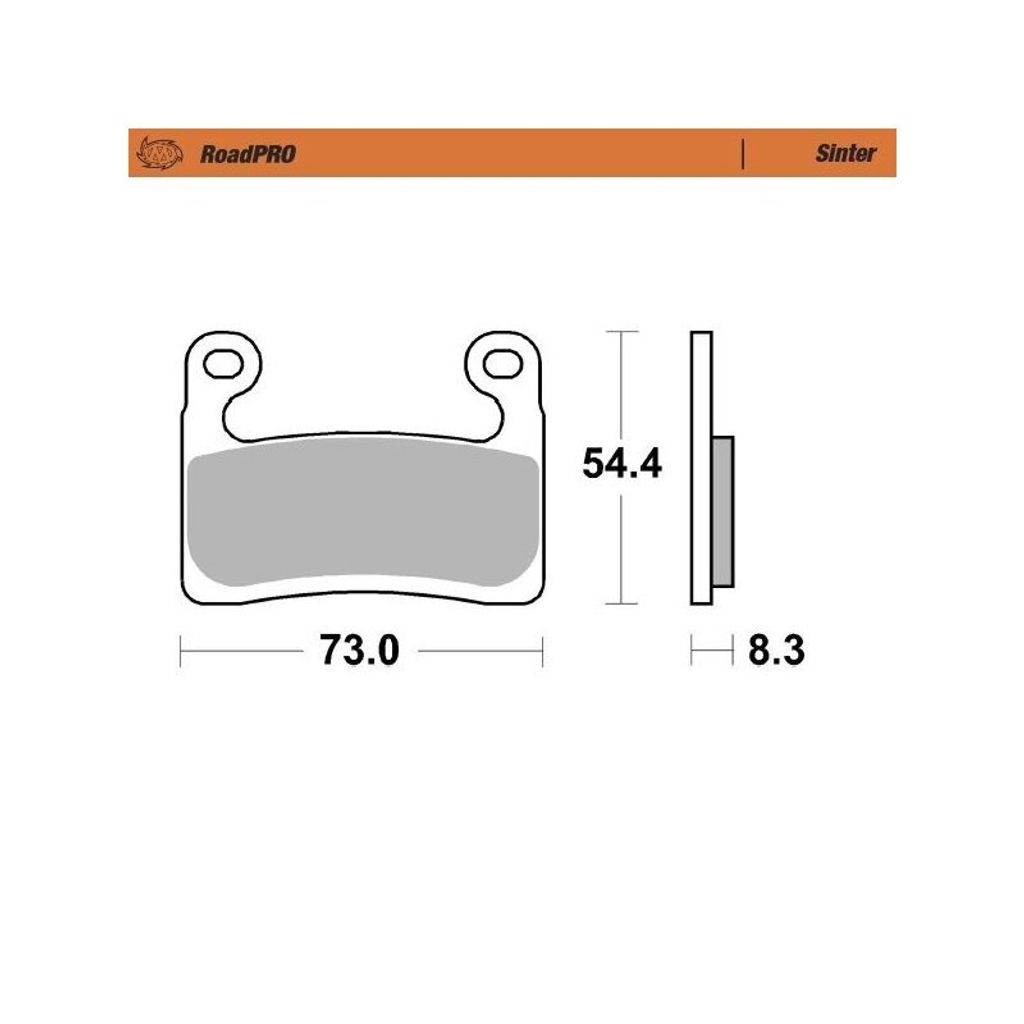 Moto-Master Bremsbeläge Sinter 413501