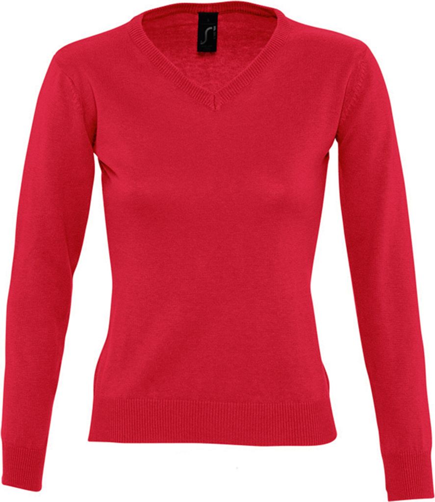 SOLS Damen Galaxy Pullover mit V-Ausschnitt PC401 (XS) Produktbild 