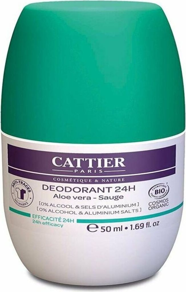CATTIER Roll-on Deodorant 24 H - 50 ml