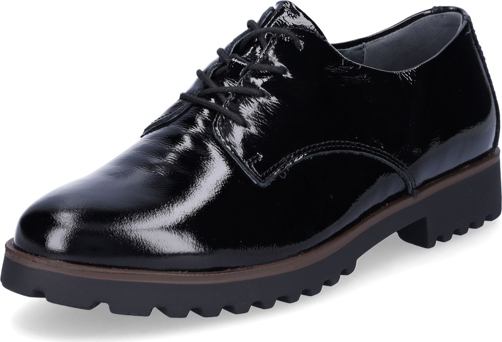 Waldläufer Damen Schnürschuh schwarz Lack 6,5 Produktbild 