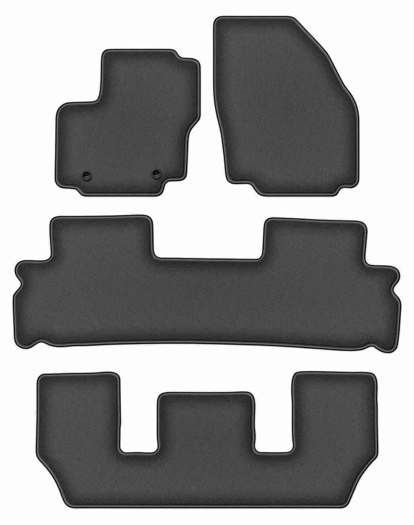 Premium-Fußmatten für: Ford Galaxy MK2 7-Sitzer (2006-2011) Produktbild 