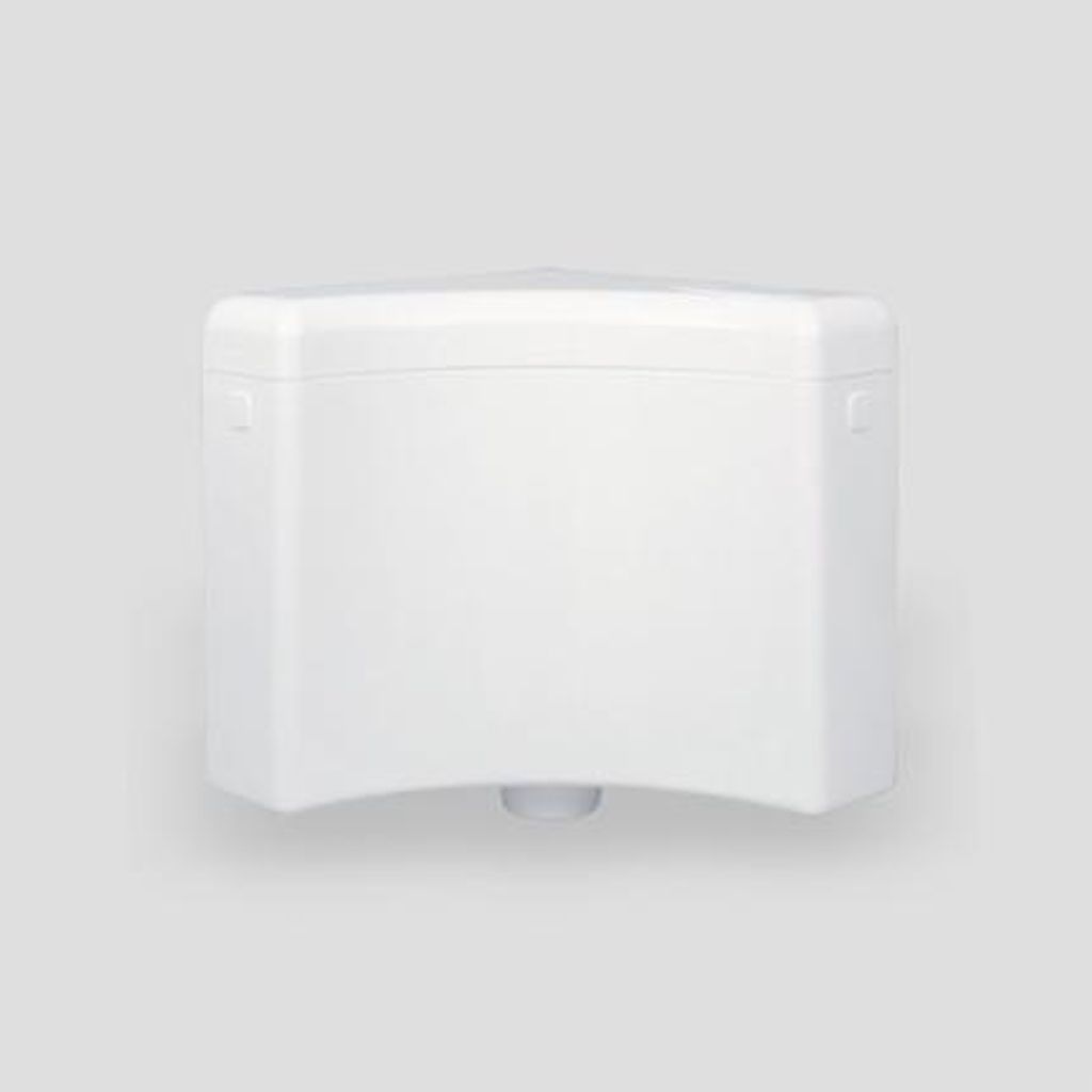 SANIT 91902010000 Eckspülkasten 927 (6-9L) mit Eckventil Produktbild 