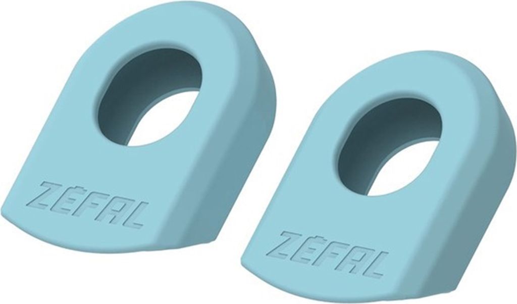 Zéfal Kurbelschutz Crank Armor, cyanblau (1 Paar)