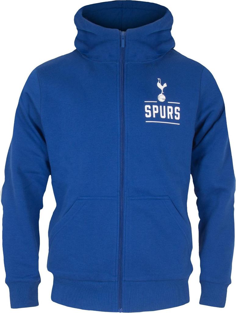 Tottenham Hotspur FC - Hoodie mit durchgehendem Reißverschluss für Jungen GF1238 (152-158) (Meeresblau)