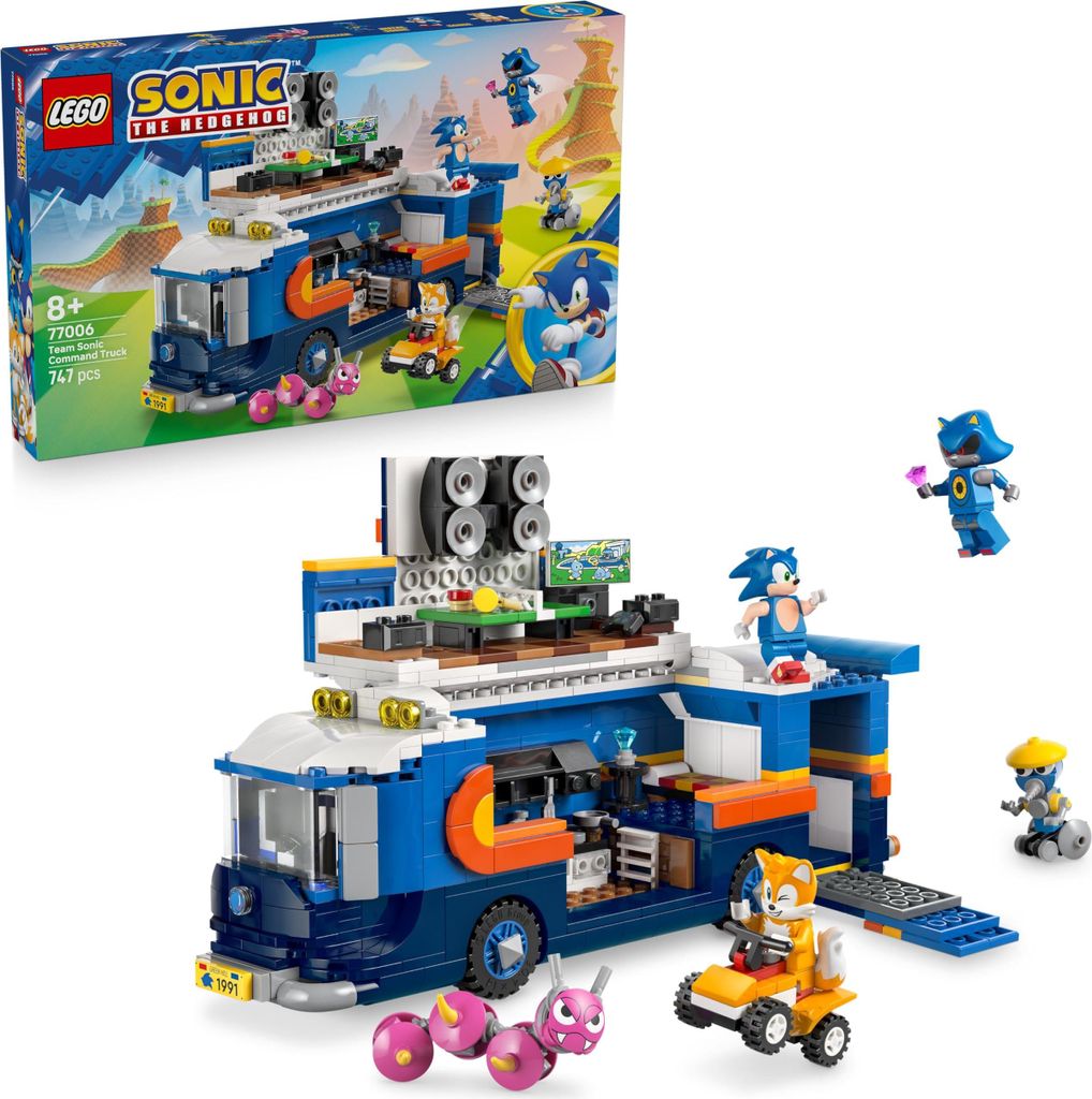 LEGO Sonic the Hedgehog, Camión de Comando del Equipo Imagen del producto 
