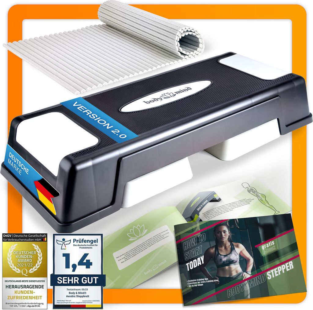 Aerobic Steppbrett Deluxe Obrázok produktu 