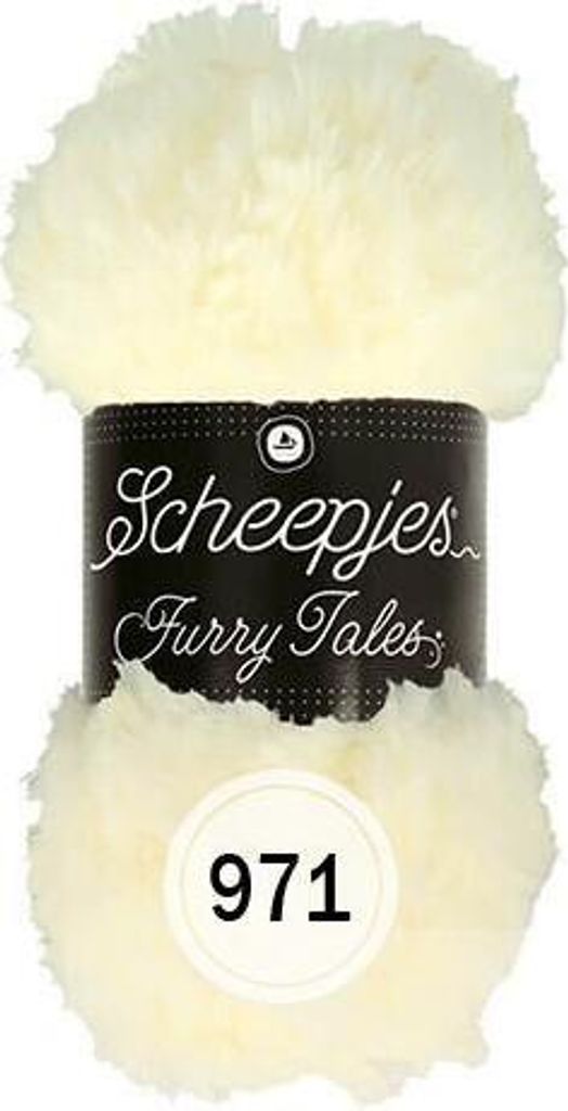 Scheepjes Furry Tales 971 naturweiß