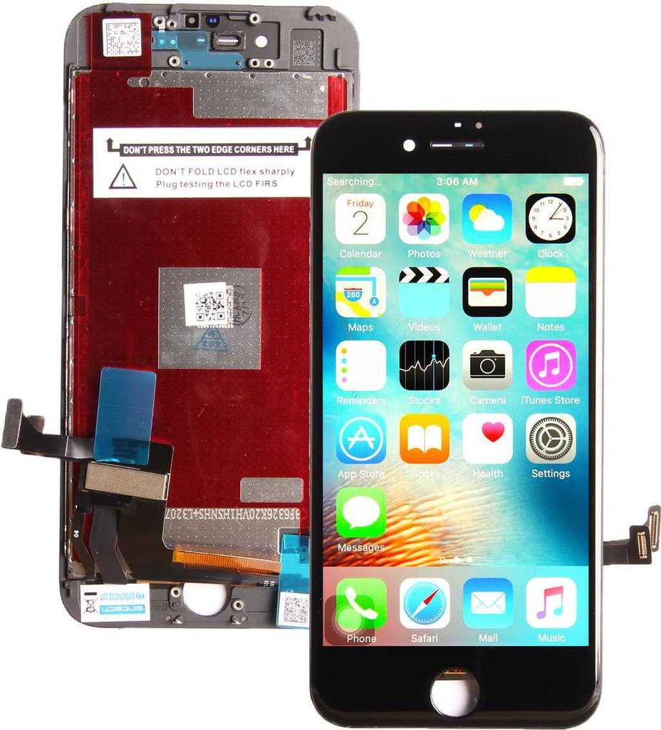 Standard Display Einheit schwarz, komplett für iPhone 7+ Produktbild 