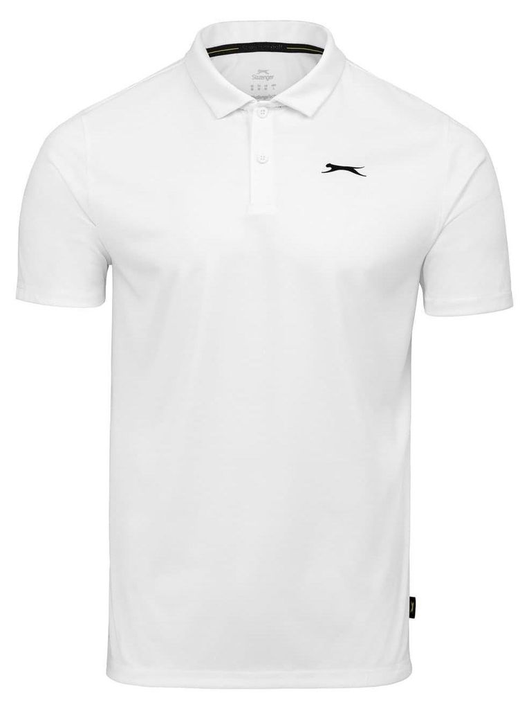 Slazenger - Poloshirt für Herren GT23043 (S) (Weiß)