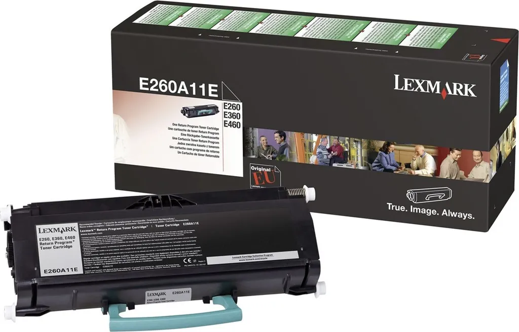 Lexmark E260A11E cartuccia toner 1 pz Originale Nero