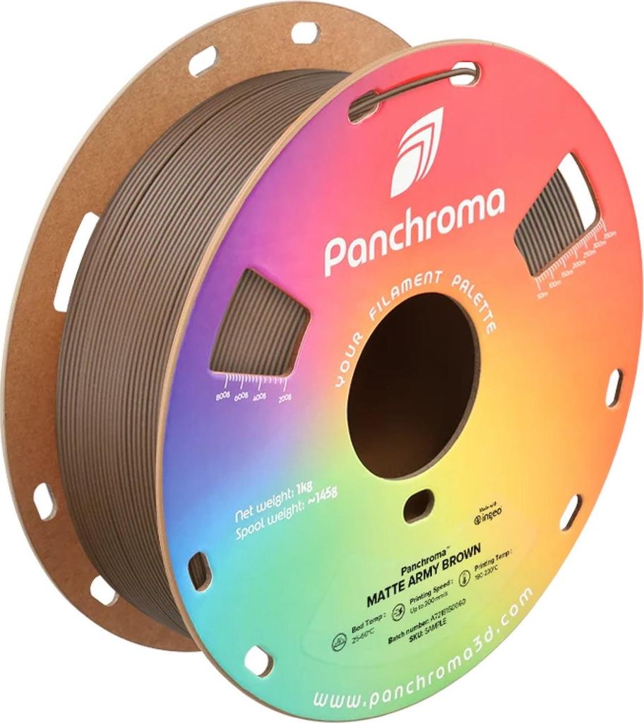 Polymaker Panchroma PLA Matte Army Brown 1.75 mm 1KG