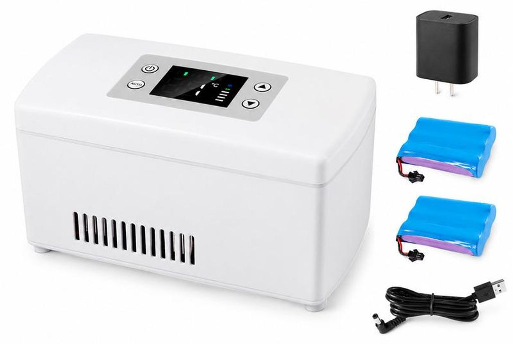 Insulin Kühlbox 0–18°C, tragbare Insulin Kühlung mit Produktbild 