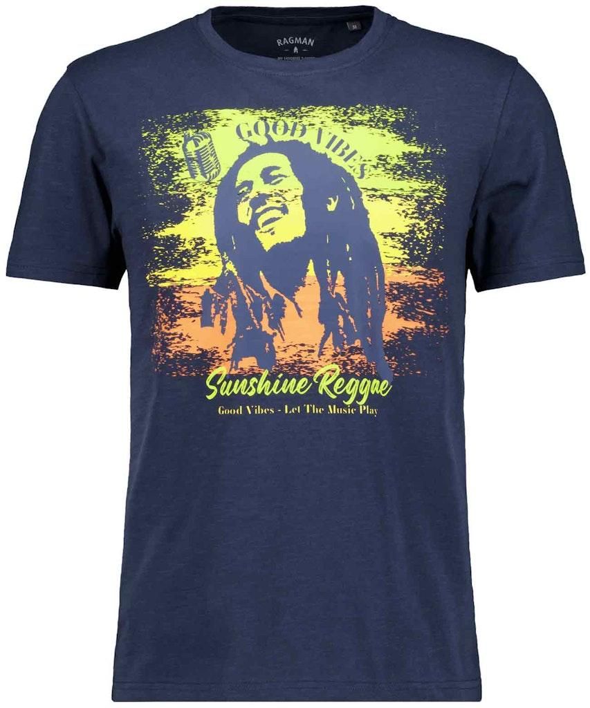 RAGMAN Textilhandel GmbH T-shirt chest print music 071 071 M