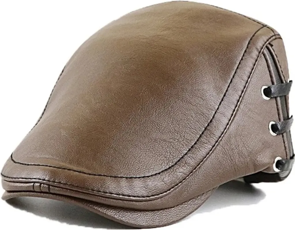 Berretto con Visiera da Uomo Felipe - Elegante e Comodo in Marrone KP26102