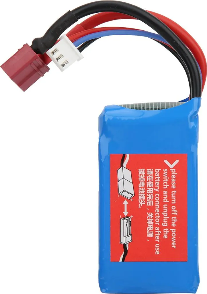 Batterie Haute Capacité 1500mAh 7,4V pour Wltoys A969-B A959-B RC