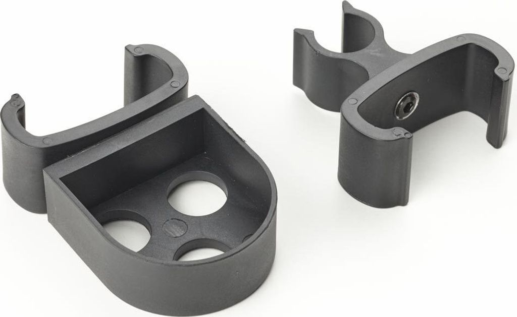 Bischoff & Bischoff Stockhalter für Alevo Rollator, Schwarz Produktbild 