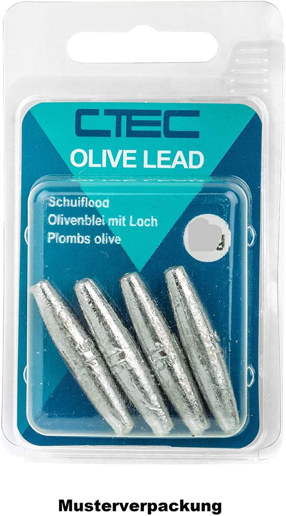 Spro C-Tec Olive Long Sinkers 5 gr 5st.